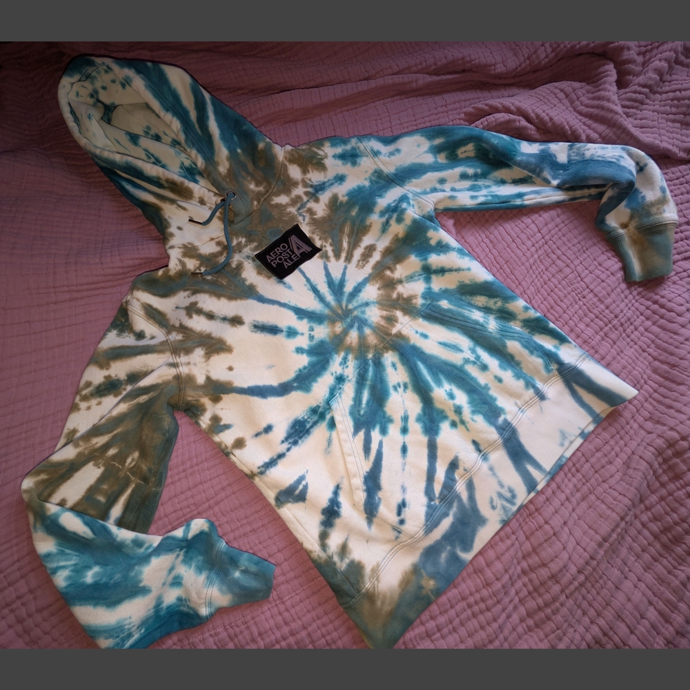 Aeropostale Tie-Dye Hoodie - XS